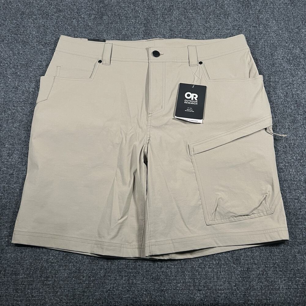 NEW Outdoor Research Men's 36 Timberline Utility Shorts Khaki Gorpcore $100